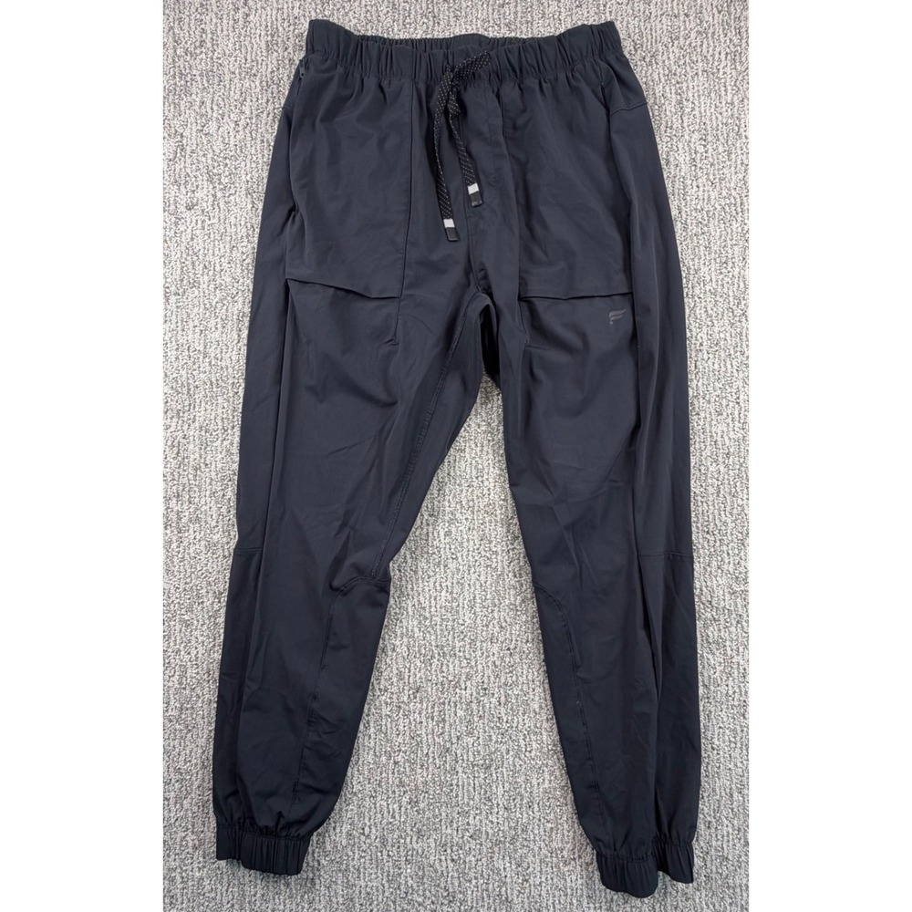 Fabletics Joggers Mens Small Black Activewear Athletic Training Pants